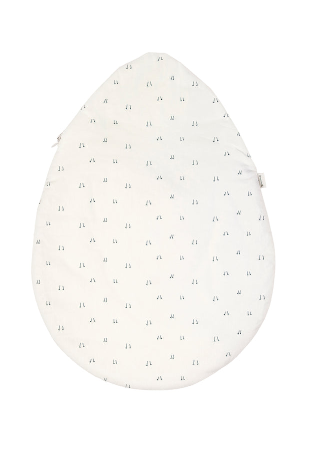Saco Huevo para recién nacidos - Estampado patitas