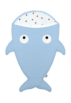 Baby Shark Sack - Light Blue - Sharky Stripes