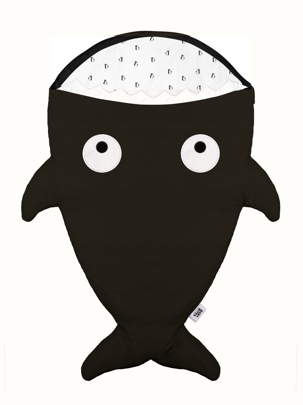 Baby Shark Sleeping Bag - Black - Penguins AW24