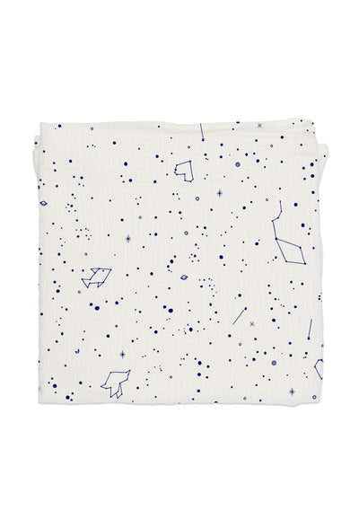 Mini Muselina 100% algodón - Estampado constelaciones