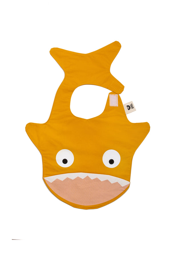 Babero impermeable Tiburón amarillo