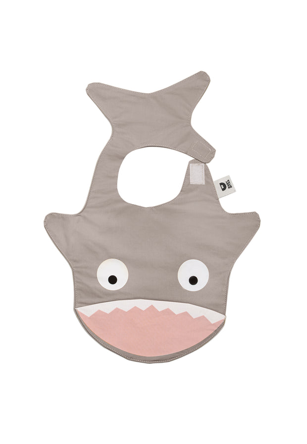 Babero impermeable Tiburón gris piedra
