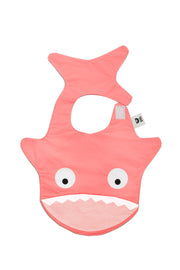 Babero impermeable Tiburón rosa