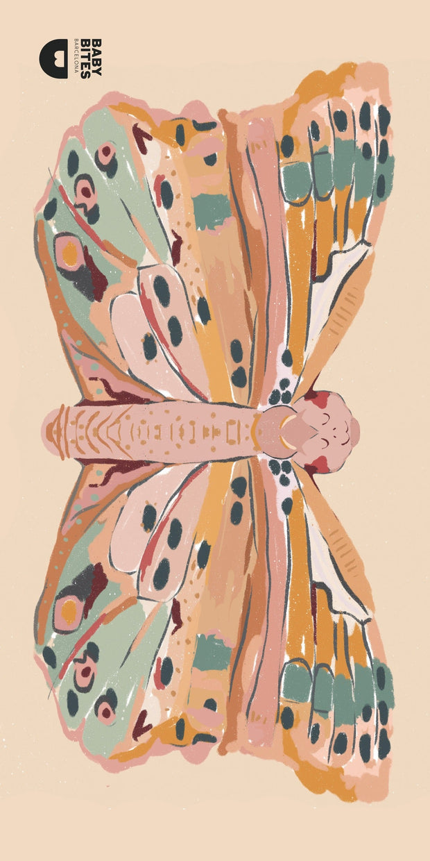 Animal Towel Butterfly
