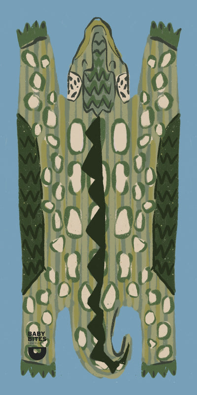 Animal Towel Crocodile