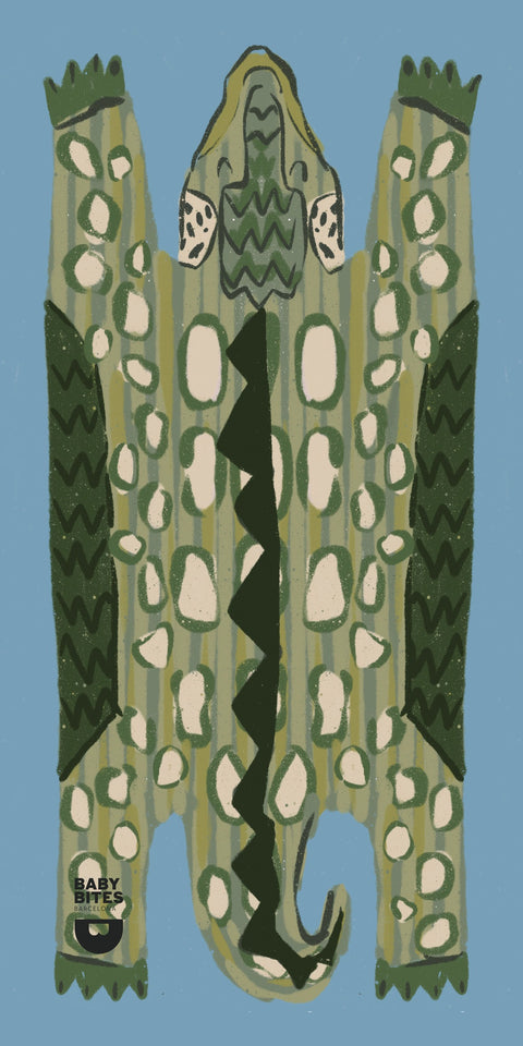 Animal Towel Crocodile