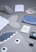 Stone Grey Shark Waterproof Bib