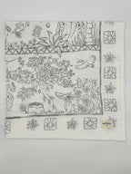 Chocolate Jungle Muslin Bambo