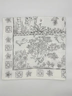 Chocolate Jungle Muslin Bambo