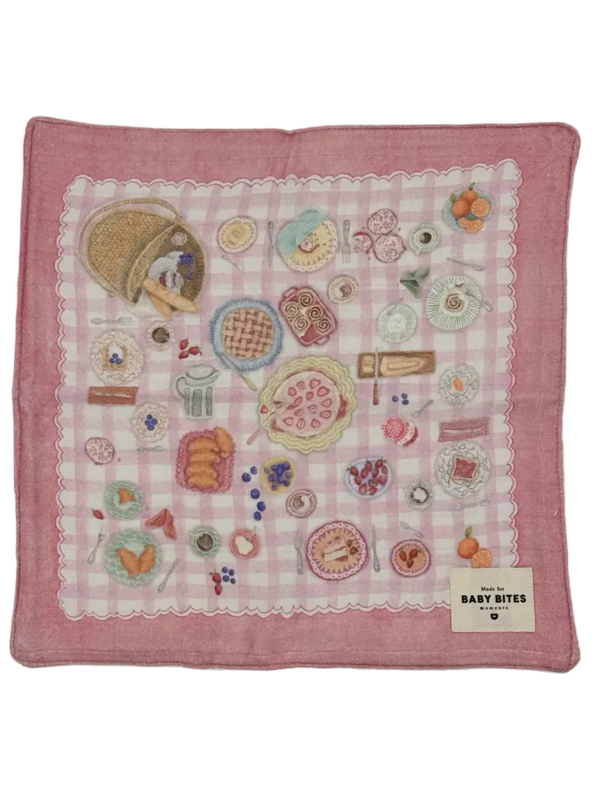 Strawberry House Burp Pack 2PC