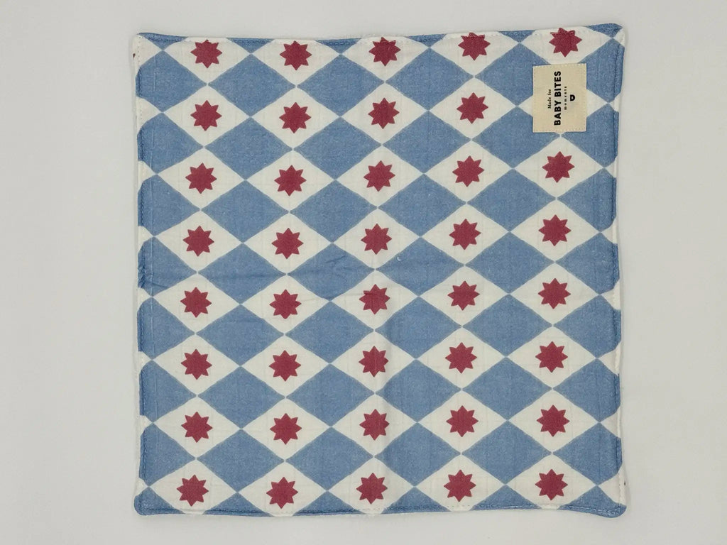 Mini Muslin 100% cotton - Cute bunnies print