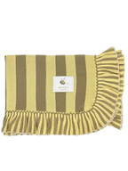 Honey Blanket Brown/Yellow 100%Algodon