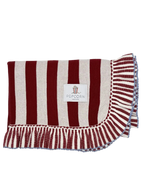 Circus blanket Red/White 100% Algodon