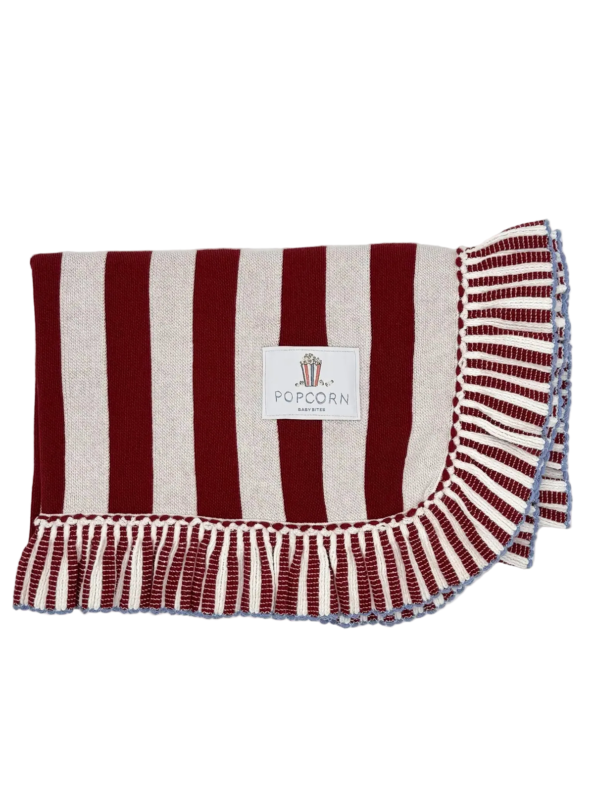 Circus blanket Red/White 100% Algodon