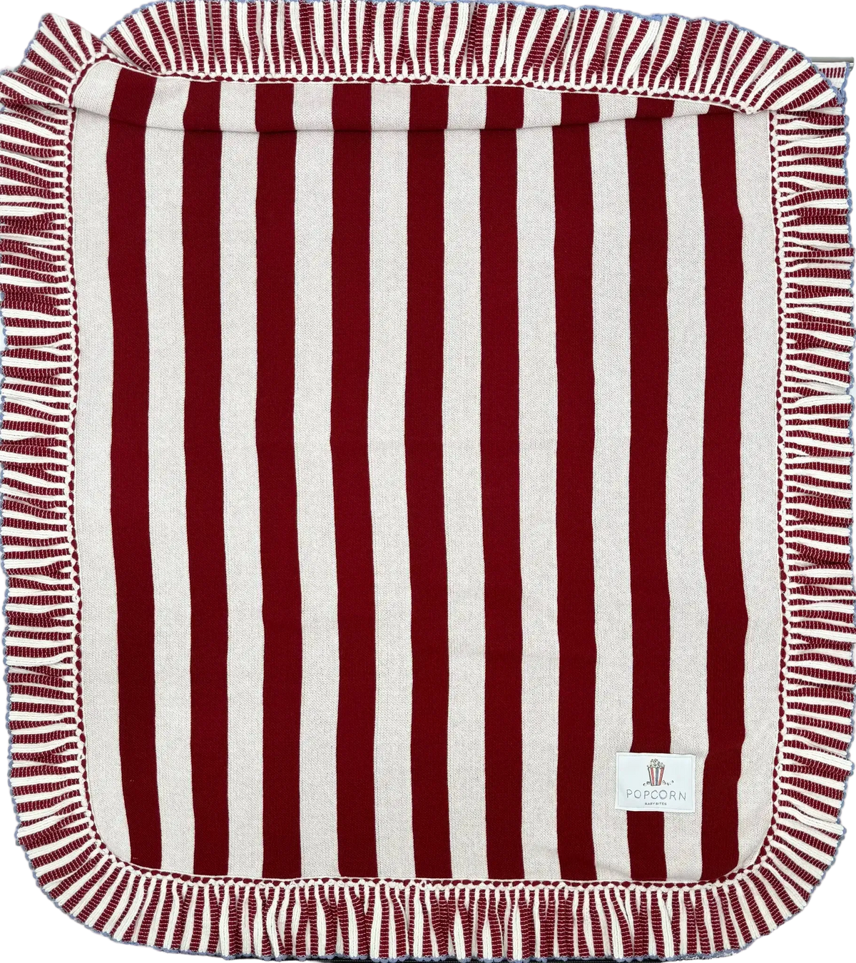 Circus blanket Red/White 100% Algodon