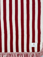 Circus blanket Red/White 100% Algodon