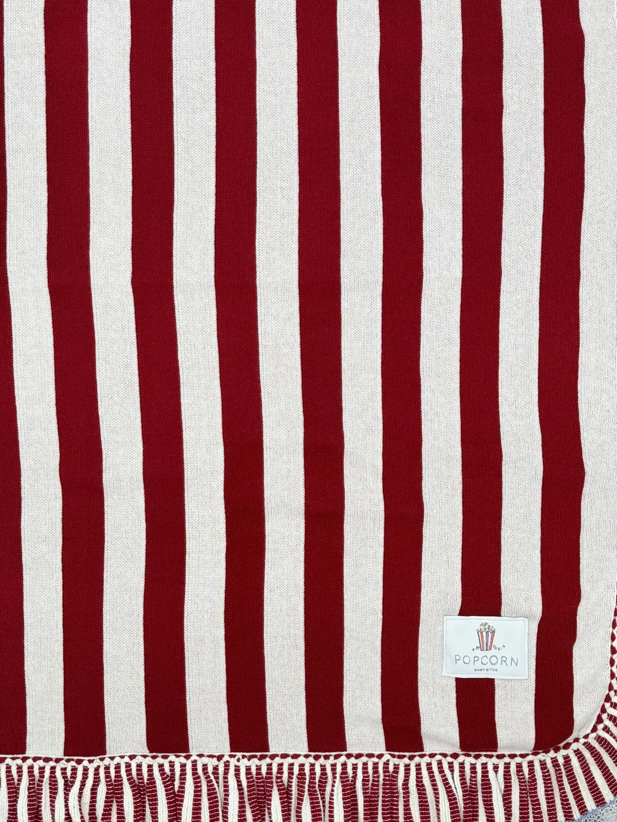 Circus blanket Red/White 100% Algodon