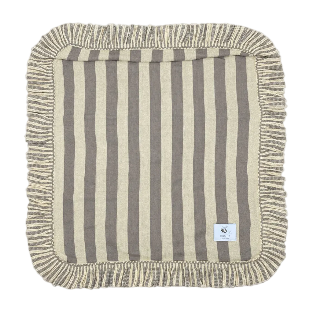 Honey Blanket Brown/Yellow 100%Algodon
