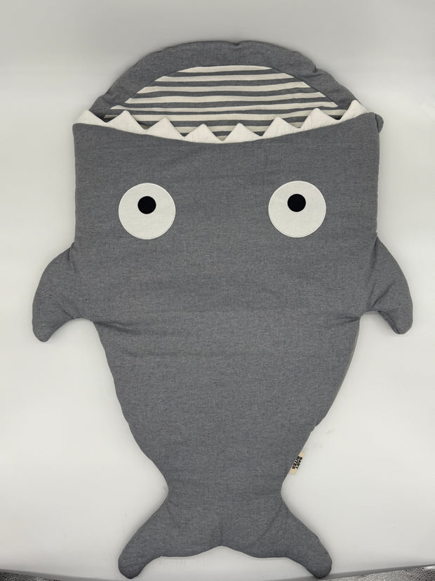 Baby Shark Sack - Denim - Stripes
