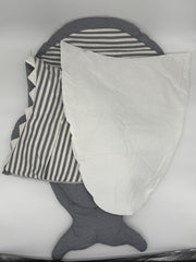 Baby Shark Sack - Denim - Stripes