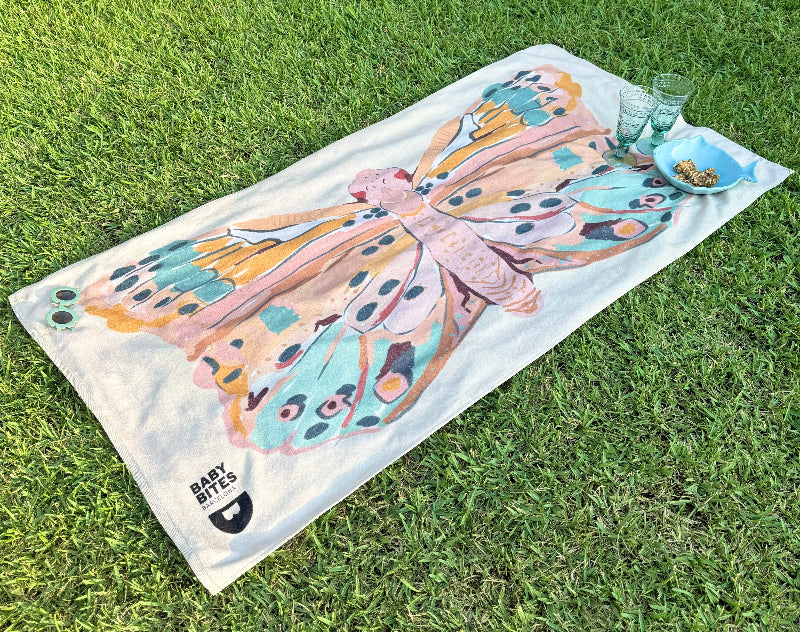 Animal Towel Butterfly