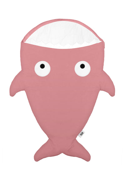 Saco Tiburón para recién nacido rosa