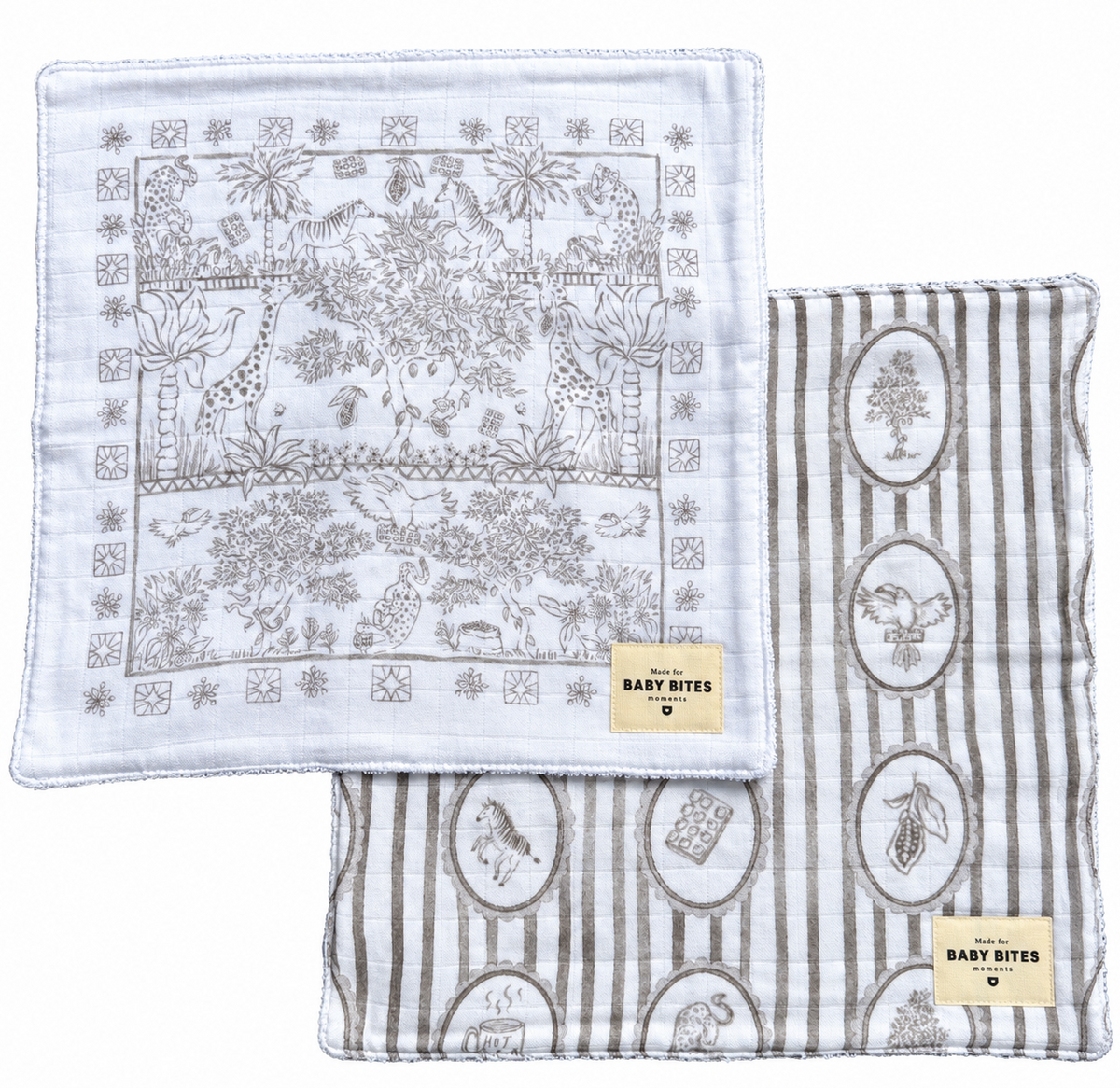 Chocolate Jungle Burp Pack 2Pc