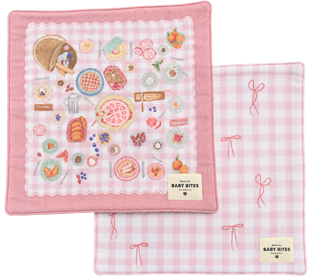 Strawberry House Burp Pack 2PC