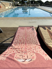 Leopard towel