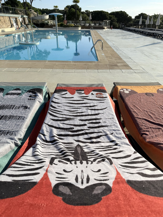 Zebra towel