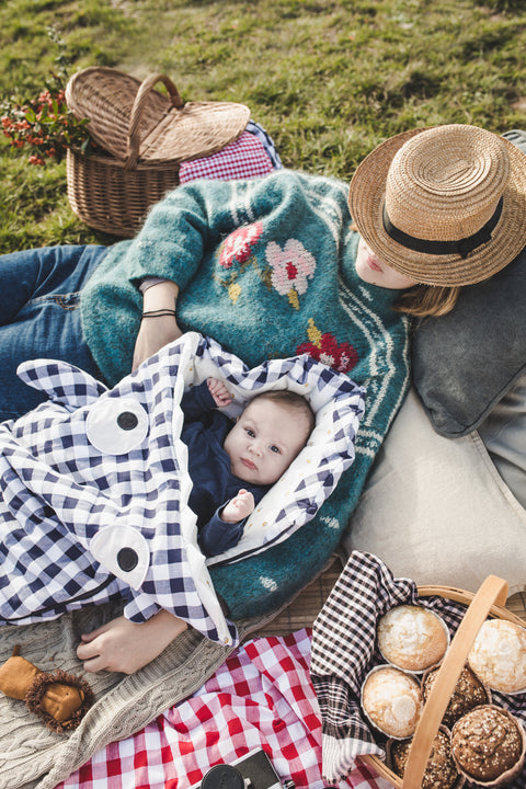 SACO ED. LIMITADA PICNIC AZUL