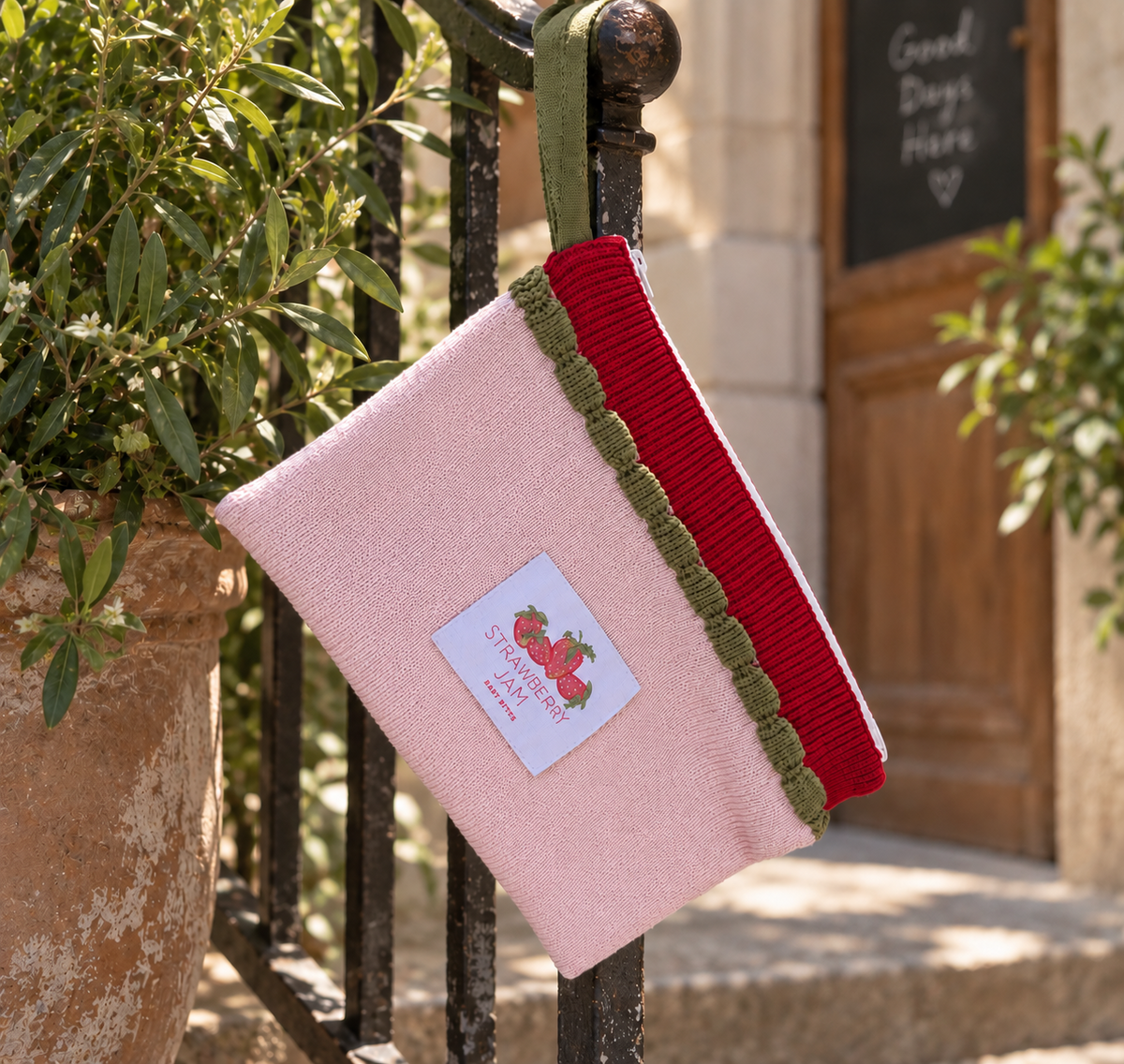 Strawberry House Neceser de punto
