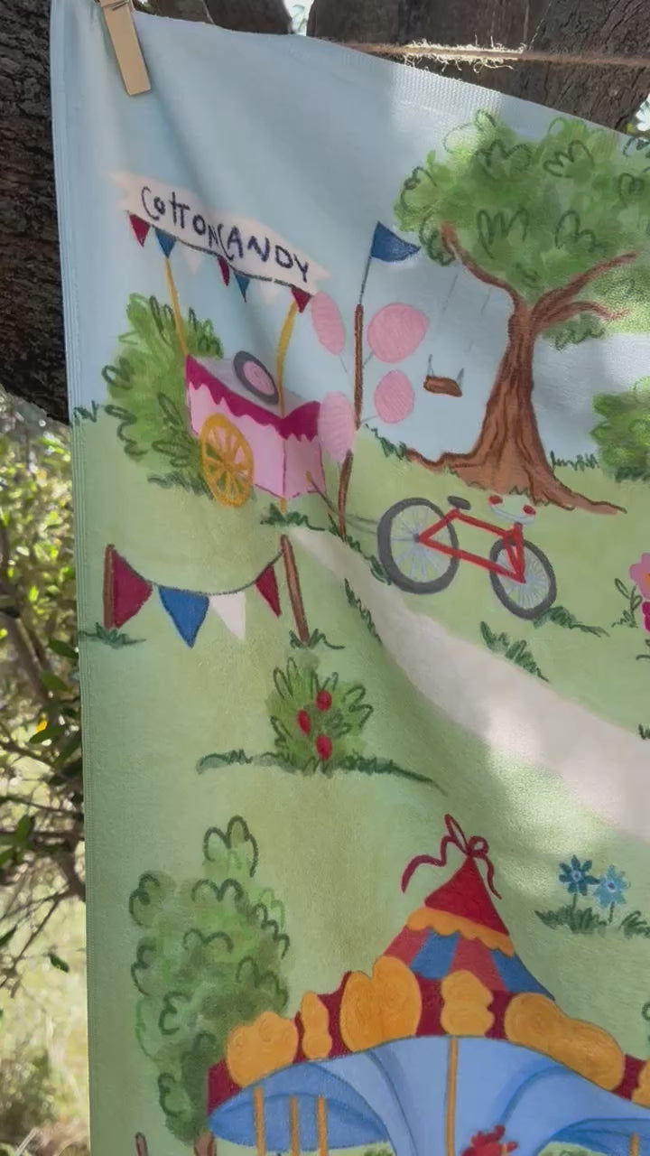 Circus Wonder Play Towel