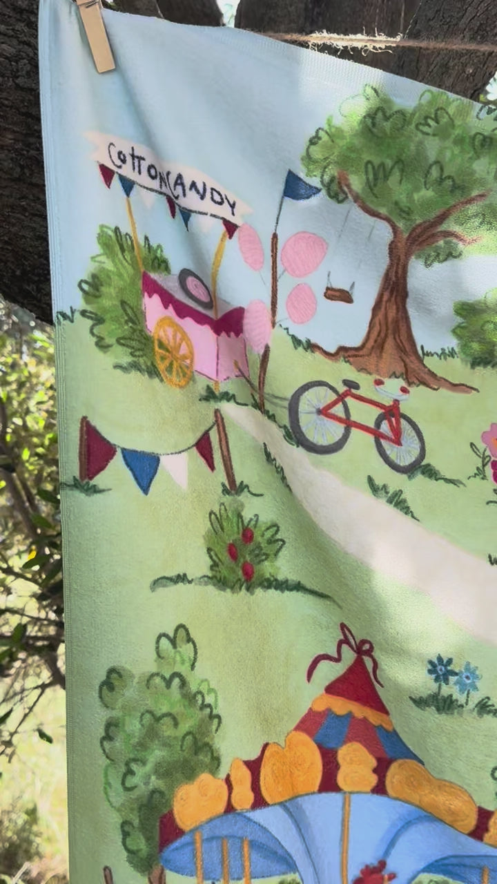 Circus Wonder Play Towel