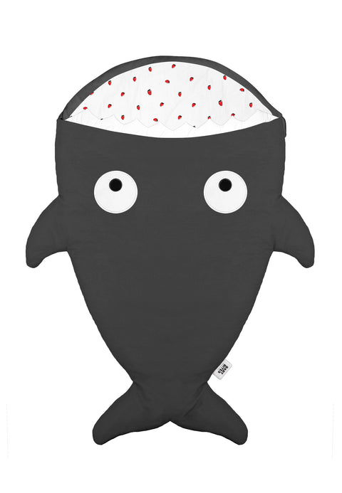 Saco Tiburón para bebé - Gris - Fresas