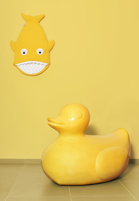Saco Tiburón para bebé - Amarillo - Pollitos