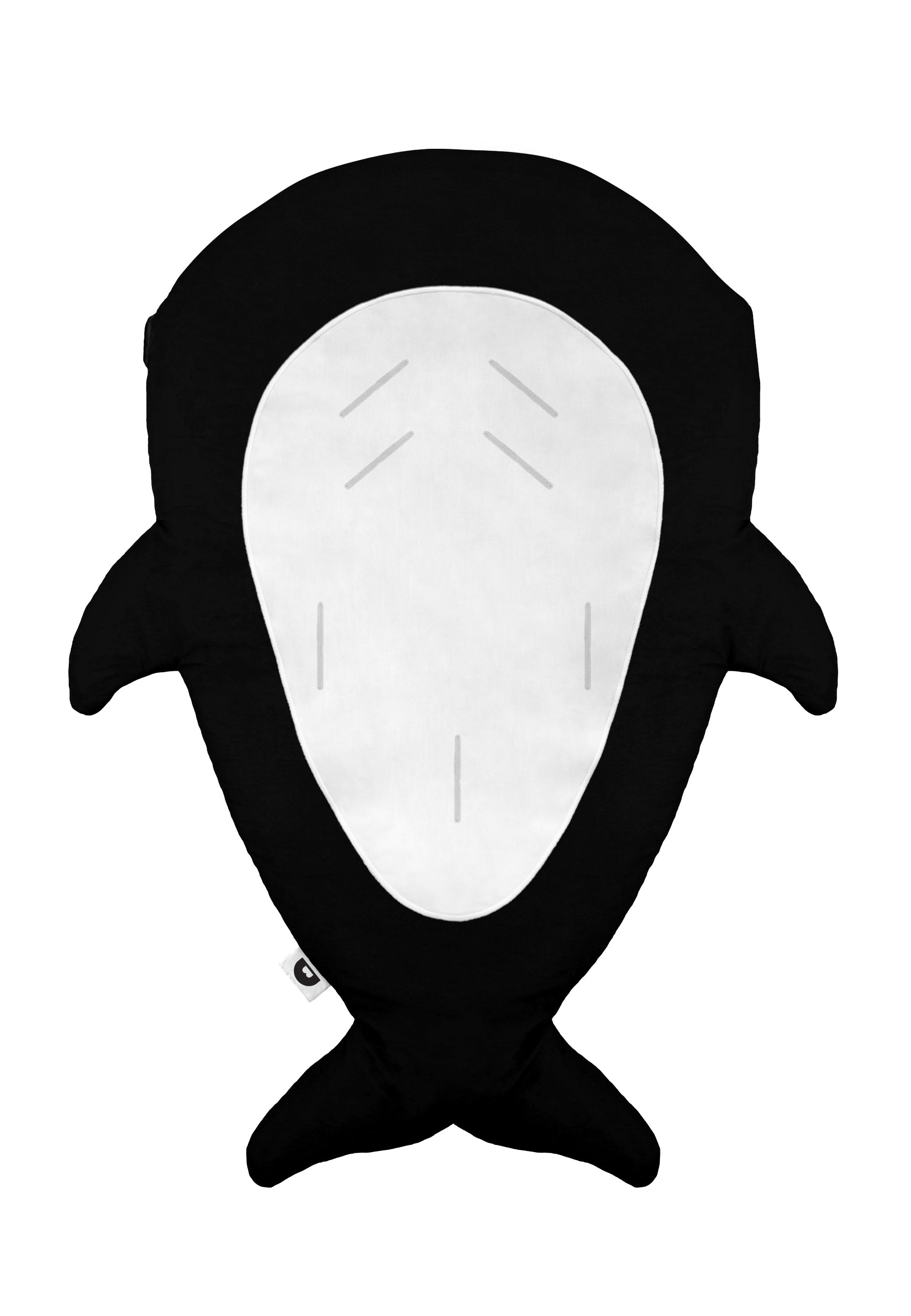 Saco Orca para bebé - Negro - Pingüinos AW25