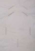 Saco Tiburón para bebé - Gris Piedra - Nubes Rosas