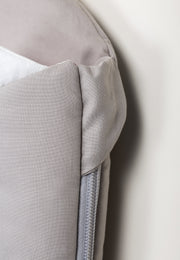 Saco Tiburón para bebé - Gris Piedra - Nubes azules