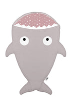 Saco Tiburón para bebé - Gris Piedra - Nubes Rosas