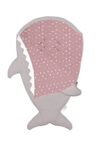 Saco Tiburón para bebé - Gris Piedra - Nubes Rosas