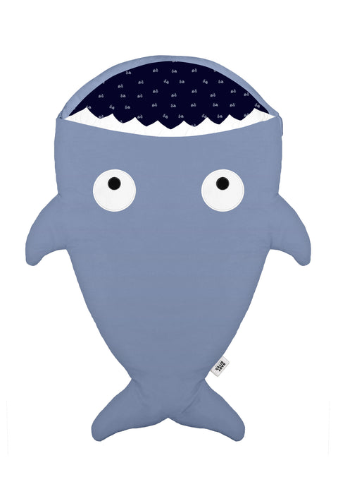 Saco Tiburón para bebé - Azul Pizarra - Bicis
