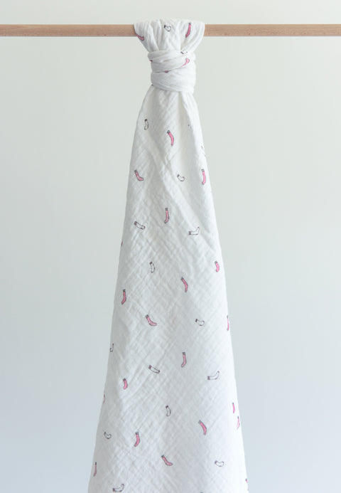 Muselina 100% algodón - Estampado calcetines