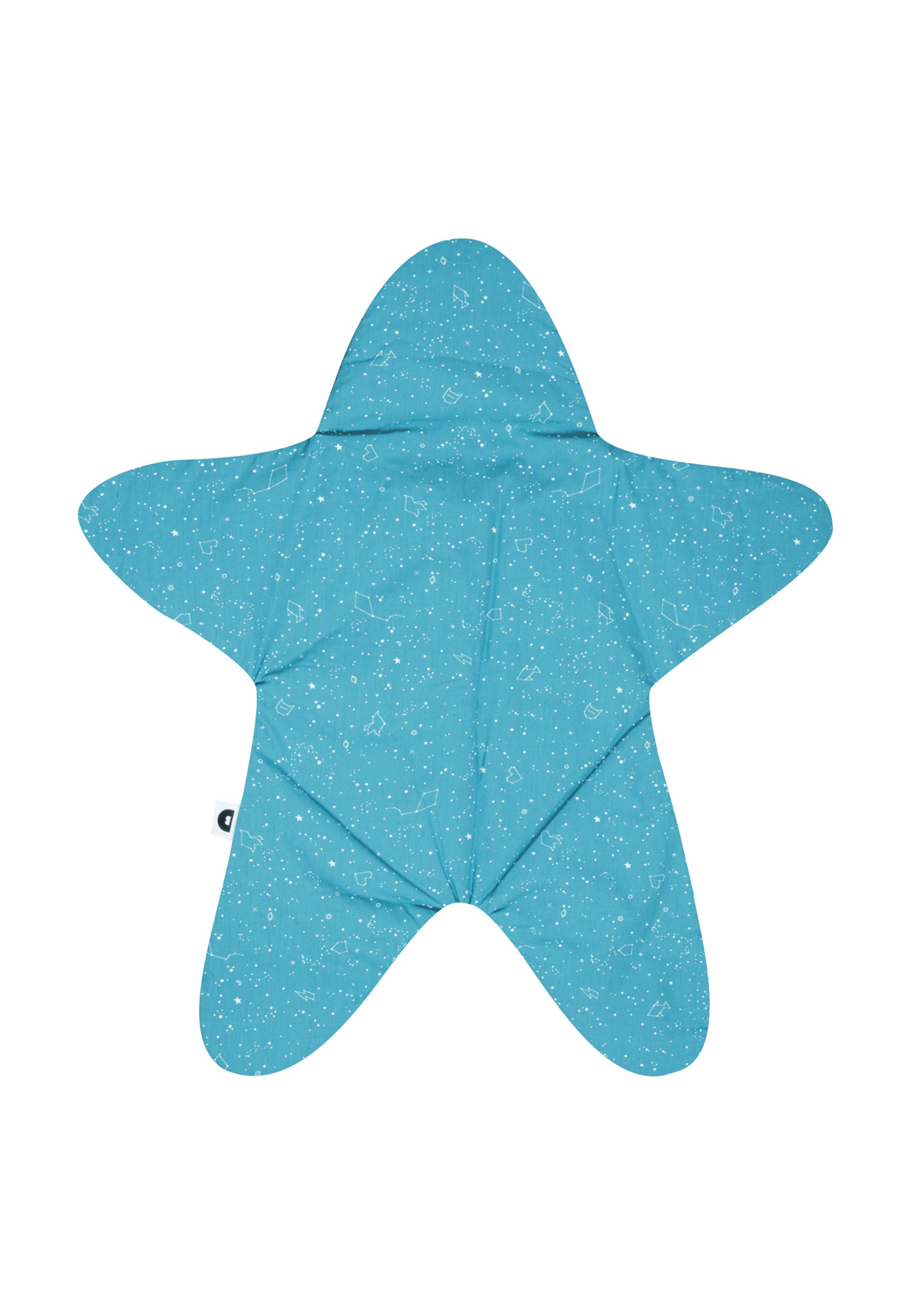 Star Overall for babies - Constellation pattern - Turquoise