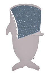 Saco Tiburón para niños Gris Piedra -  Nubes Azules