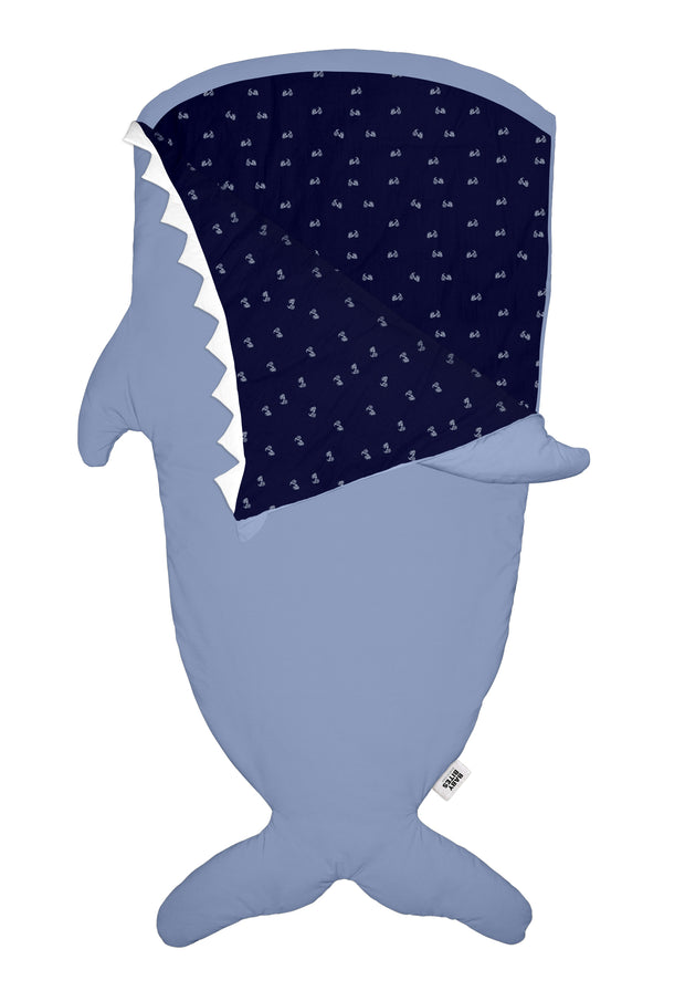 Saco Tiburón para niños Azul Pizarra -  Bicis