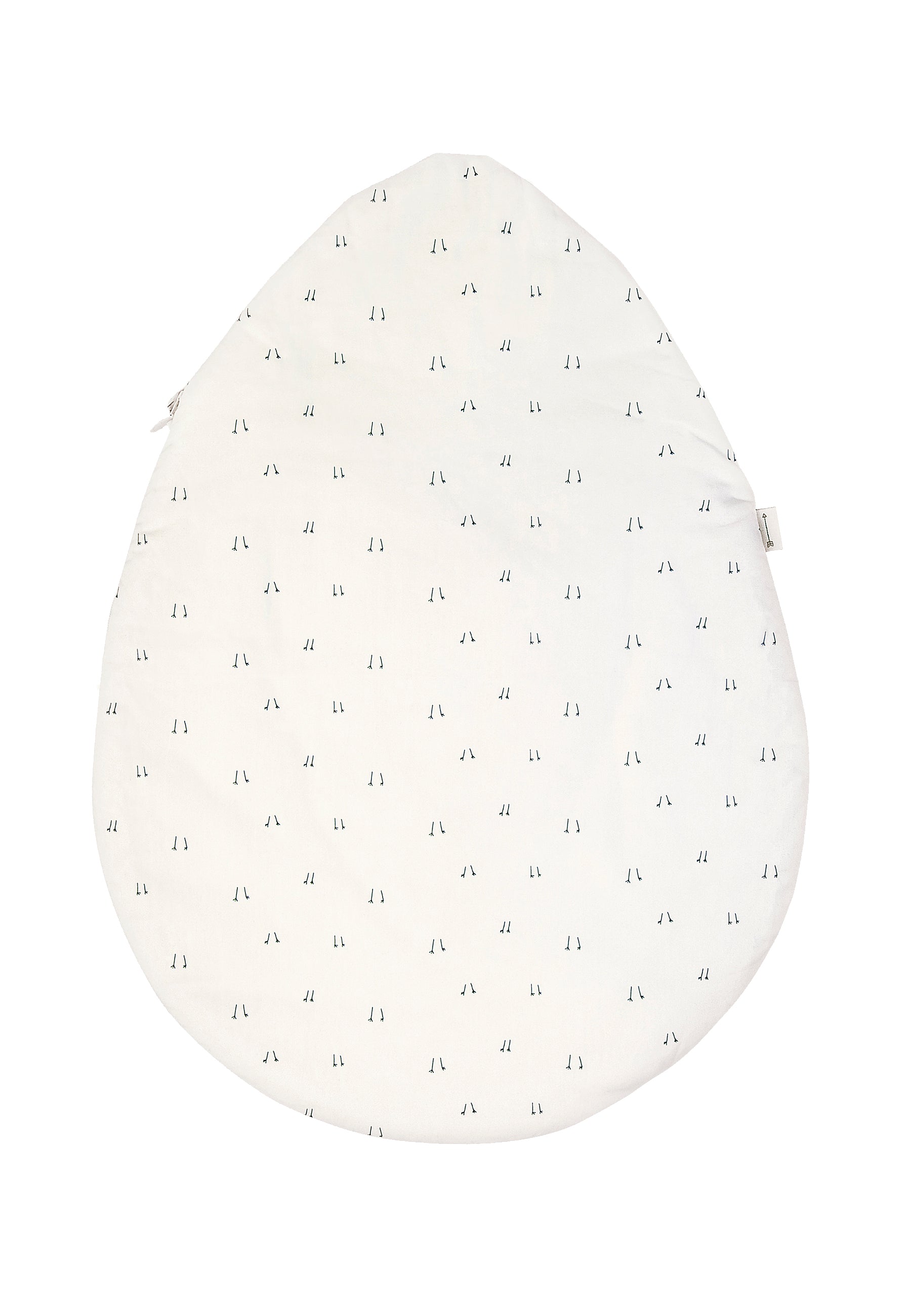 Egg sleeping bag for new borns - Chick legs pattern