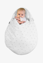 Egg sleeping bag for new borns - Chick legs pattern