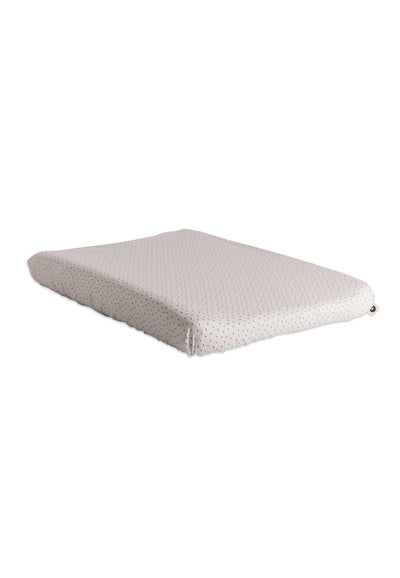 Funda cambiador gris - Estampado puntitos