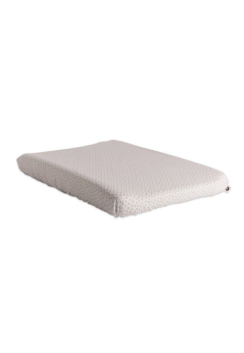 Funda cambiador gris - Estampado puntitos